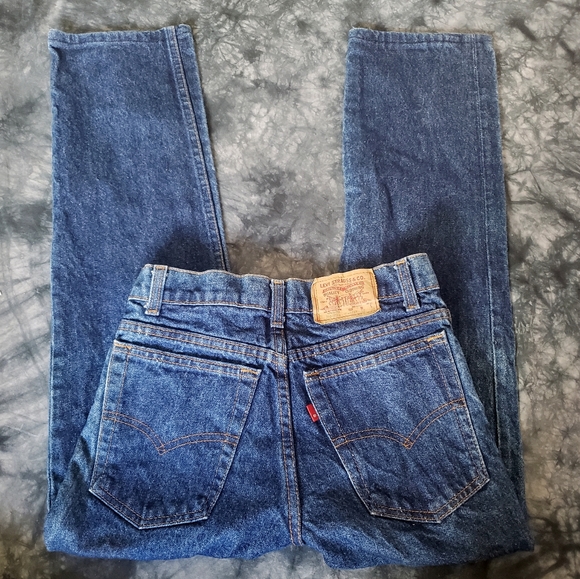 Levi's Other - Vintage Levi's Student Cut Blue Jeans